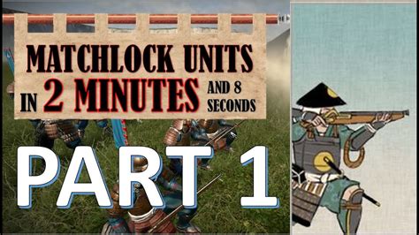 How To Use Matchlocks Part 1.